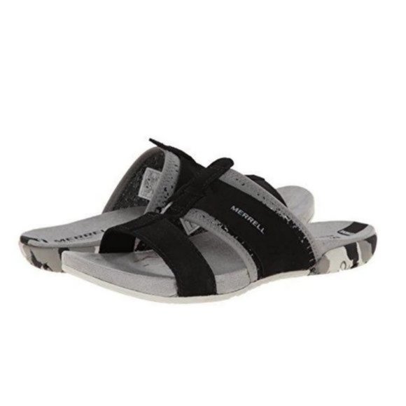 NWOT Merrell Mimix Bay Black Sandal US 5 - Picture 3 of 4